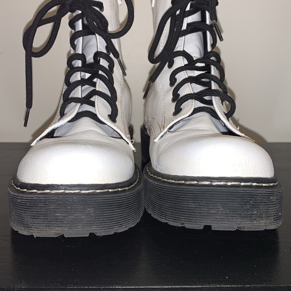 Sincerely Jules Harley Moto/Combat boots. Size 9. - Picture 4 of 11